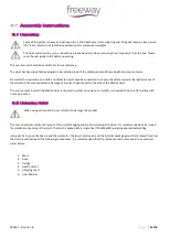 Preview for 9 page of FREEWAY S180E Mobile Hoist User Manual