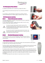 Preview for 13 page of FREEWAY S180E Mobile Hoist User Manual