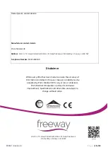 Preview for 40 page of FREEWAY S180E Mobile Hoist User Manual