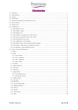 Preview for 2 page of FREEWAY SA180C Service Manual