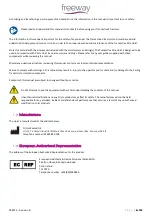 Preview for 8 page of FREEWAY Transactive Xtra 130 User Manual