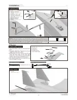 Preview for 5 page of Freewing F-15 eagle User Manual