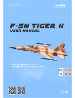 Freewing F-5N Tiger II FJ208 User Manual preview