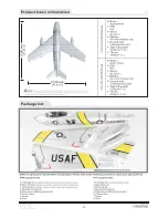 Preview for 4 page of Freewing F-86 Sabre FJ2031 User Manual