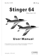 Preview for 1 page of Freewing Stinger 64 User Manual