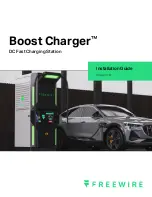 Preview for 1 page of FREEWIRE Boost Charger Installation Manual