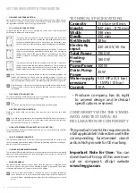 Предварительный просмотр 4 страницы Freggia DWSI6158 User Manual