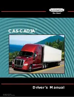 freightliner cascadia Driver Manual preview