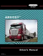 Preview for 1 page of freightliner Run Smart ARGOSY Driver Manual