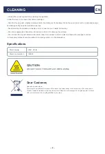 Предварительный просмотр 5 страницы Freihafen YBCZ0101BE Operating Instructions Manual