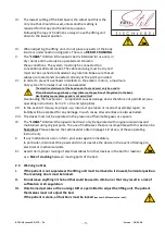 Preview for 9 page of FreiStil Tischlerei LUKAS 136 Operating Instructions Manual