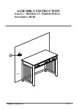 Preview for 2 page of Fremont & Park 196H4522-15 Assembly Instruction