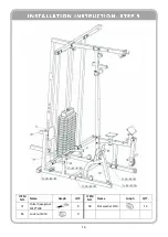 Предварительный просмотр 16 страницы FRENCH FITNESS 5 STATION MULTI GYM SYSTEM V2 Owner'S Manual