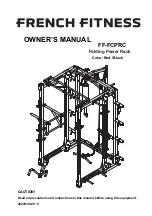 FRENCH FITNESS FF-FCPRC Owner'S Manual предпросмотр