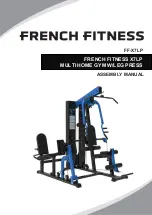 Preview for 1 page of FRENCH FITNESS FF-X7LP Assembly Manual