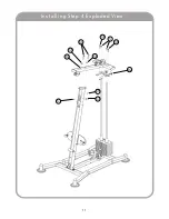 Предварительный просмотр 11 страницы FRENCH FITNESS FF-X9LP Assembly Manual