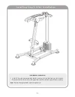 Предварительный просмотр 14 страницы FRENCH FITNESS FF-X9LP Assembly Manual