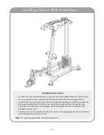 Предварительный просмотр 16 страницы FRENCH FITNESS FF-X9LP Assembly Manual