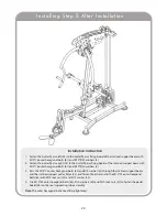 Предварительный просмотр 20 страницы FRENCH FITNESS FF-X9LP Assembly Manual