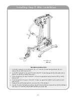 Предварительный просмотр 23 страницы FRENCH FITNESS FF-X9LP Assembly Manual