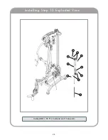 Предварительный просмотр 24 страницы FRENCH FITNESS FF-X9LP Assembly Manual