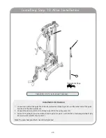 Предварительный просмотр 25 страницы FRENCH FITNESS FF-X9LP Assembly Manual