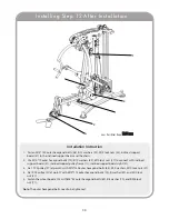 Предварительный просмотр 30 страницы FRENCH FITNESS FF-X9LP Assembly Manual