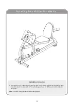 Предварительный просмотр 38 страницы FRENCH FITNESS FF-X9LP Assembly Manual