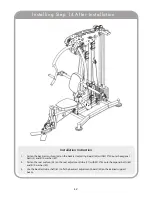 Предварительный просмотр 42 страницы FRENCH FITNESS FF-X9LP Assembly Manual