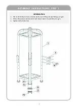 Предварительный просмотр 9 страницы FRENCH FITNESS FFB-5SMJG Assembly Manual