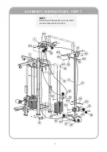 Предварительный просмотр 15 страницы FRENCH FITNESS FFB-5SMJG Assembly Manual