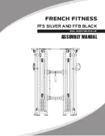 FRENCH FITNESS FFB Assembly Manual предпросмотр