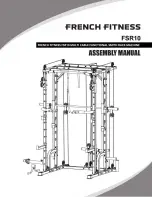 FRENCH FITNESS FSR10 Assembly Manual предпросмотр