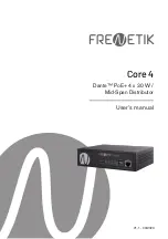 Preview for 1 page of FRENETIK Core 4 User Manual