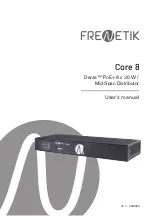 FRENETIK Core 8 User Manual preview