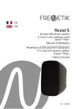 FRENETIK Resist 5 User Manual preview