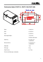 Preview for 8 page of FRENZEL FOKT 41 Operating Instructions And Spare Parts Catalogue