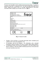 Предварительный просмотр 5 страницы freor VEGA QB HG Operation Manual