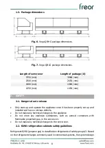 Предварительный просмотр 8 страницы freor VEGA QB HG Operation Manual