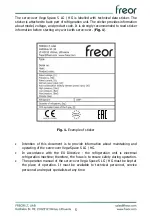 Preview for 5 page of freor VEGA SPACE S HG Operation Manual