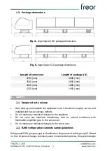 Preview for 7 page of freor VEGA SPACE S HG Operation Manual