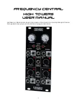 Frequency Central High Towers User Manual preview