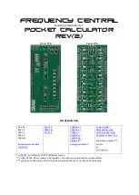 Frequency Central Pocket Calculator Rev(2) Build Documentation предпросмотр