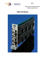 Frequency Devices 90PF User Manual предпросмотр