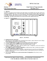 Предварительный просмотр 3 страницы Frequency Devices 90PGA User Manual