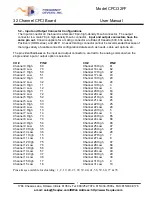 Предварительный просмотр 8 страницы Frequency Devices CPCI32FF User Manual