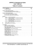 Предварительный просмотр 2 страницы Frequency Devices SPPDM-01 User Manual