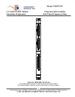 Предварительный просмотр 12 страницы Frequency Devices VM32PAFF User Manual