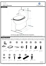 Fresca ANTILA FTL2351 Installation Manual preview