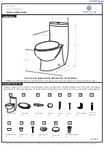 Fresca DELPHINUS FTL2309 Installation Manual preview